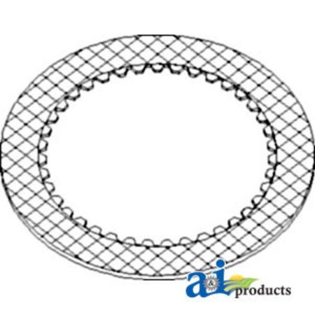 A & I PRODUCTS Disc, Friction, Transmission Master Clutch 10" x10" x1" A-1285975C2